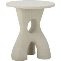 Bloomingville Table D'appoint Amiee | Blanc | Polyrésine | 82062011