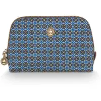Pip studio Trousse de Toilette Pip Studio Clover Sac Cosmétique Triangle Small Blue