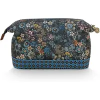 Pip studio Trousse de Toilette Pip Studio Tutti i Fiori Trousse Cosmétique Large Blue