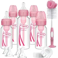 Dr. Brown's Dr. Browns Optionen+ Geschenkset - Standardflasche - Pink