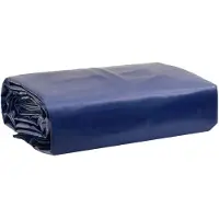 vidaXL Bâche de protection bleue 3x5 m 650 g/m