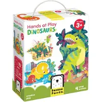 Banana Panda Hands at Play Dinosaurs jeu de puzzle 71 pièces 3-5 ans (71 pièces)