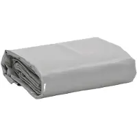 vidaXL Bâche de protection Gris 6x8 m 650 g/m