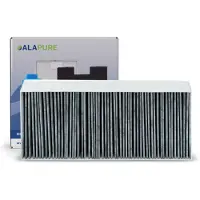 Alapure Filtre à charbon actif CleanAir adapté pour Bosch 11018621 / AA210110 / 11010506