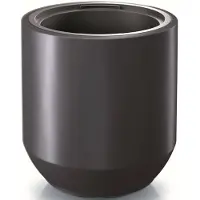 Prosperplast 46l Heos Collection 39x39x44 Cm Flowerpot Argenté