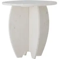 Bloomingville Sendai Piédestal | Blanc | Marbre | 82064396