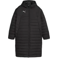 Puma Veste de sport 'TeamFinal' gris argenté / noir