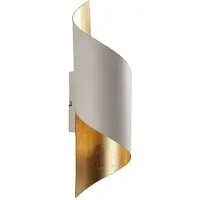 LINDBY Applique Murale , Vanni, dimmable, Blanc, Chambre à coucher, Métal, Moderne