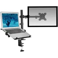 ACT AC8305 Bras d'Écran PC 1 Écran avec Bras pour Ordinateurs Portables