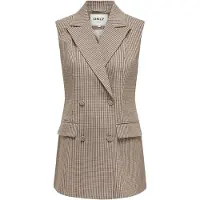 ONLY Molly Waistcoat Beige 34 Femme