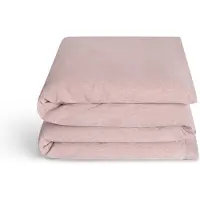 Yumeko - Housse de Couette/Edredon enfant - Lin Lavé - 120x150 - Rose
