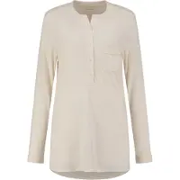 Yumeko - Chemise de pyjama - Jersey De Coton - S - Blanche