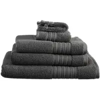 Beddinghouse Serviette Sheer Large Anthracite (60 x 110 cm)