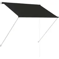 vidaXL Auvent rétractable 100x150 cm Anthracite
