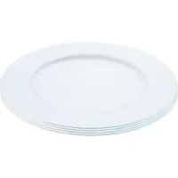 LSA International Assièttes Plates L.S.A. Dine 27 cm (lot de 4)