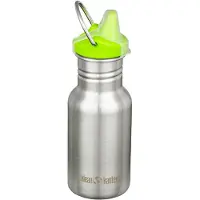 Klean Kanteen Bouteille de Voyage Klean Kanteen Kids Classic Narrow Sippydop Brushed Stainless 355 ml
