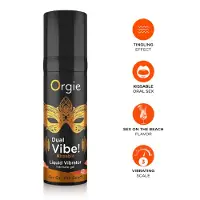 Orgie Dual Vibe - vibrateur liquide unisexe - Sex on the Beach (15 ml)