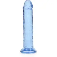 Realrock Dildo Mini 15 cm Bleu