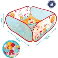 JBM Parc av. Ballons - Forêt - - UneTaille - piscine à boules