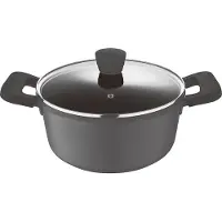 Bergner Poêle de cuisson Retro - Induction - Grande - D24 x H11,5 cm - 4,5 litres