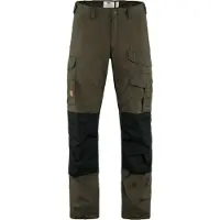 Fjällräven - Pantalon de randonnée robuste - Barents Pro Trousers M Dark Olive Black pour Homme - Taille M/L - Kaki