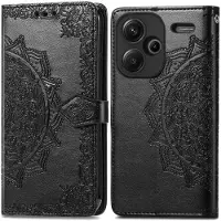 IMoshion Etui de télephone Mandala Xiaomi Redmi Note 13 Pro Plus (5G) - Noir
