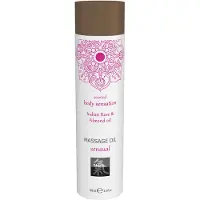 Shiatsu huile pour le corps de massage Indian Rose & Almond Oil Scented 100 ml