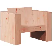 vidaXL Fauteuil de jardin 79x60x62 cm bois massif douglas