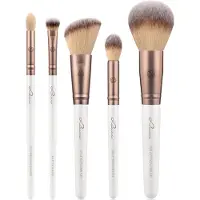 Luvia Cosmetics Daily Essentials kit de pinceaux avec étui Prime Vegan