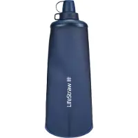 LifeStraw PEAK Squeeze, PEAKSQ1L-BLUE, filtre à eau avec bouteille 1.0 L