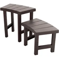 Intex Set de Bancs pour Spa avec 2 Bancs Moyens et 2 Bancs Hauts (4 pcs)