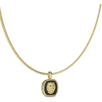 GUESS Lion King Necklace Doré Homme