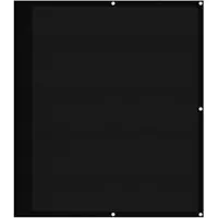 vidaXL Écran de balcon noir 120x800 cm 100% polyester oxford