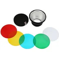 Godox Réflecteur standard et gels de couleur pour AD300Pro (AD R14)