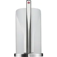 Wesco Porte-rouleau, Porte-rouleau de cuisine, Distributeur de rouleaux de cuisine, Porte-papier de cuisine, Ustensiles de cuisine, blanc, tôle d'acier, 322104-01