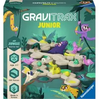 Ravensburger Gravitrax Junior - Starter Set My Jungle 97 pièces - Circuit de billes - Jeu de construction créatif - - Dès 3 ans