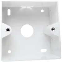 Logilink Boîtier de montage en saillie pour boîtes d'encastrement, signalweiá