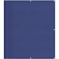 vidaXL Pare-vue de balcon bleu 120x800 cm 100 % polyester-Oxford