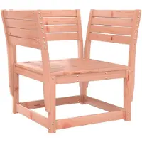 vidaXL Chaise de jardin en bois massif de douglas