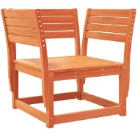 vidaXL Chaise de jardin brun cireux pin massif