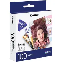 Canon Pack de 100 feuilles Zink ZP-2030 pour Zoemini 1 et 2