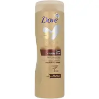 Dove Care&Glow Sunless Tan lait auto-bronzant teinte Dark 400 ml