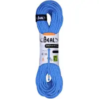 BEAL - Corde d'escalade 3 normes - Joker 9.1mm Soft Unicore Dry Cover Blue - Taille 70 m - Bleu