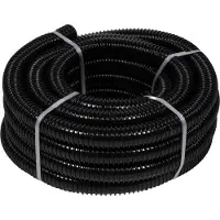 Ubbink tuyau spiralé 32 mm 10 m noir