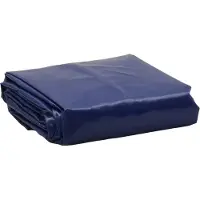 vidaXL Bâche de protection bleu 5x8 m 650 g/m