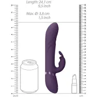 VIVE Nari Vibromasseur 24 Cm Violet