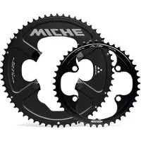 Miche Utg 9200 Ext Chainring Argenté 56t