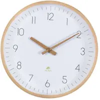 Alba Horloge murale en bois "HORTREE", horloge à quartz, diamètre : 300 mm