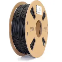 Gembird 3DP-TPE1.75-01-BK Filamentcassette TPE schwarz 1.75mm 1kg flexible Spule