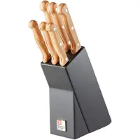 Richardson Sheffield Bloc à couteaux Sense avec jeu de couteaux 5 pièces